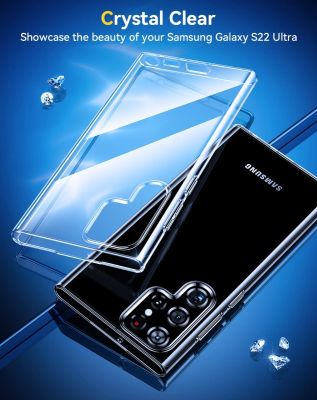 Coque Étui de protection Crystal Clear Samsung Galaxy S22 Ultra