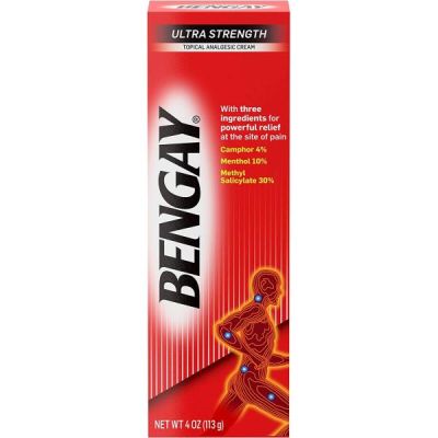 BENGAY | Crème anti-douleur ultra-forte, analgésique pour l'arthrite mineure, les douleurs musculaires, articulaires et dorsales